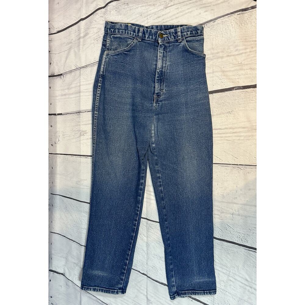 VTG 90s Glory Days High Rise Jeans Size 11/12 Retro Hippie Style Tapered Denim